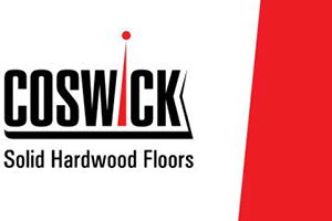 A logo of swick hardwood floors